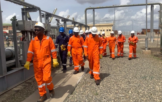 A Field trip to Shell Pressure Reduction and Metering Station